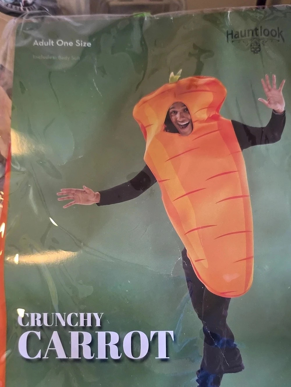 Hauntlook Crunchy Carrot and Pea Pod Halloween Costume Set